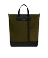 Maison Margiela Suede Tote Bag In Brown