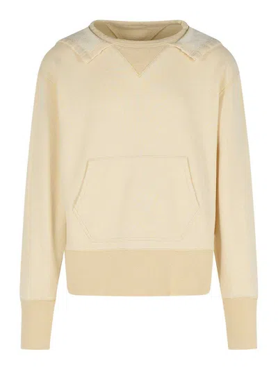 Maison Margiela Pilling Cream Cotton Jumper