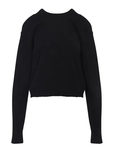 MAISON MARGIELA SUÉTER CUELLO REDONDO - NEGRO