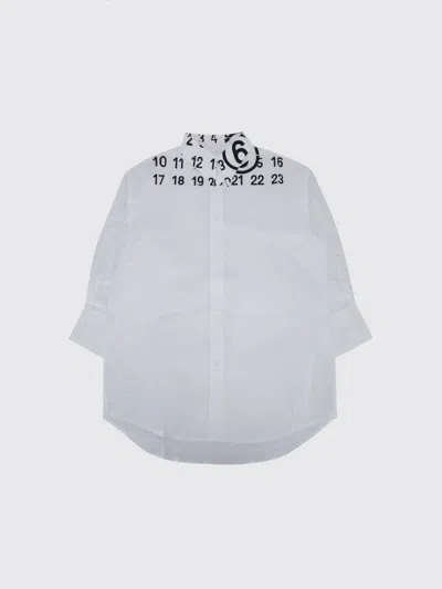 Maison Margiela Suit Kids  In White