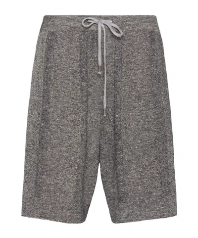 Maison Margiela Summer Chiné Shorts In Brown