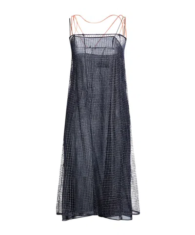 Maison Margiela Summer Dresses In Blue