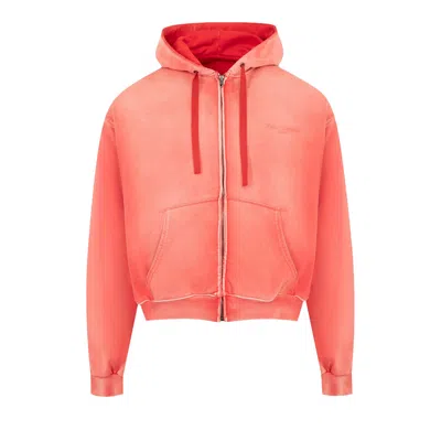 Pre-owned Maison Margiela Sweat Jacket 'red' | Men's Size Xl