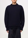Maison Margiela Ribbed Turtle Neck In Blau