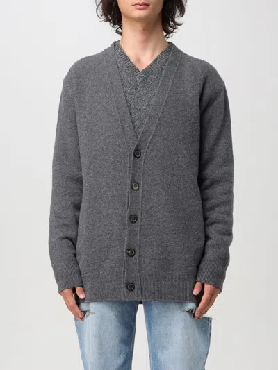 MAISON MARGIELA CARDIGAN MAISON MARGIELA MEN COLOR GREY,F79528020