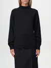 Maison Margiela Merino Wool Sweater Woman Black In Schwarz
