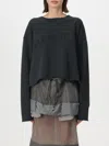 Maison Margiela Sweater  Woman Color Black In Schwarz