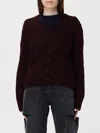 Maison Margiela Sweater  Woman Color Blue In Black