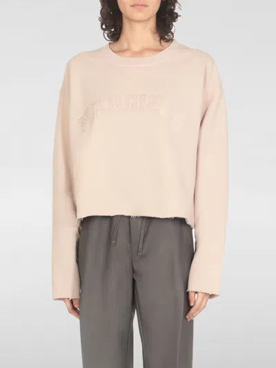 MAISON MARGIELA SWEATSHIRT MAISON MARGIELA WOMAN COLOR PINK,G17323010