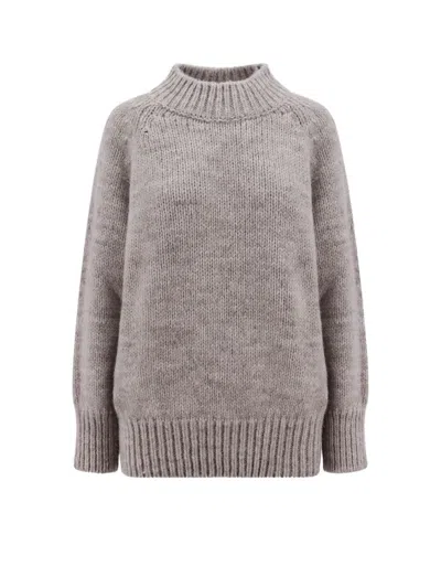 Maison Margiela Sweater In Light Brown