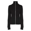 Maison Margiela Full-zip Wool Ribbed Cardigan Clothing In Black