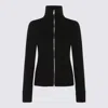 Maison Margiela Black Wool Zip-up Cardigan In Black