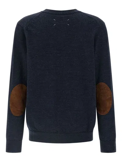 Maison Margiela Sweaters In Blue