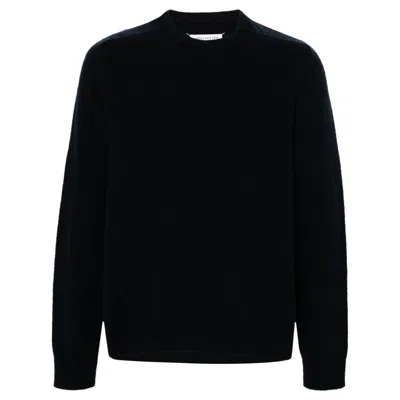 Maison Margiela Wool Jumper In Blue