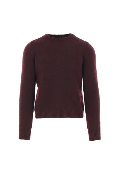 Maison Margiela Sweaters In Brown