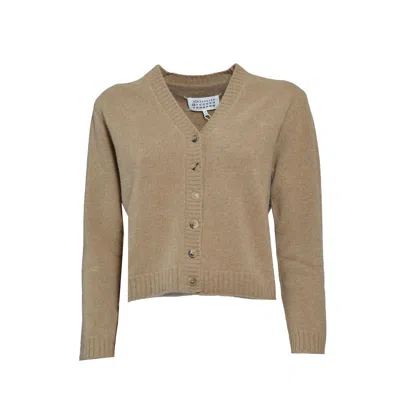 Maison Margiela Sweaters In Brown