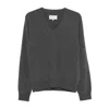 Maison Margiela Sweaters In Gray