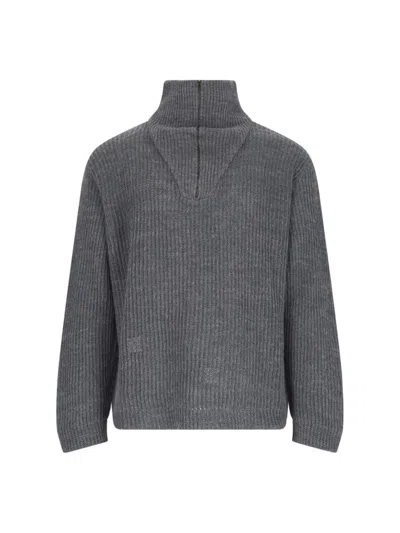 Maison Margiela Sweaters In Gray