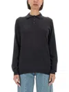 Maison Margiela Wool Polo. In Grey