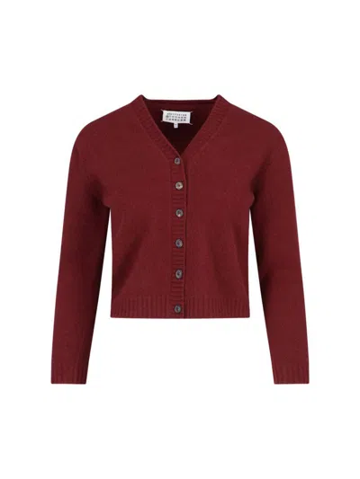 Maison Margiela Sweaters In Red