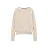 Maison Margiela Sweatshirt With Handwritten Logo Unisex In Beige