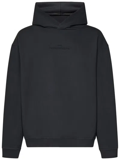 Maison Margiela Cap Sweatshirt In Black