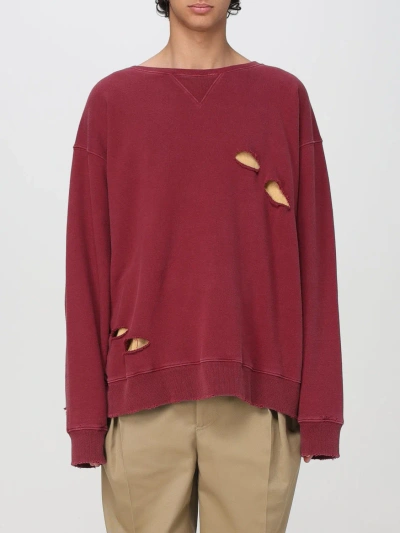 Maison Margiela Sweatshirt  Men Color Burgundy