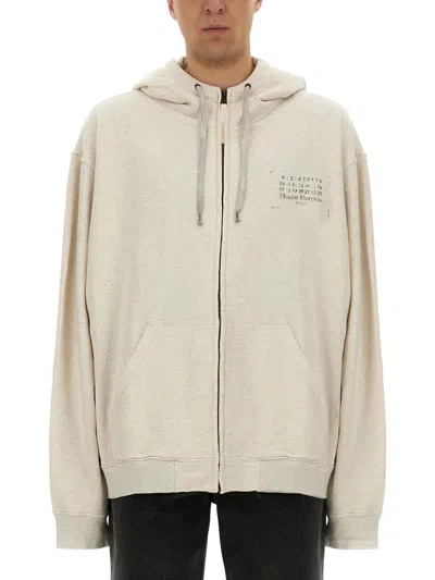 MAISON MARGIELA SWEATSHIRT WITH LOGO