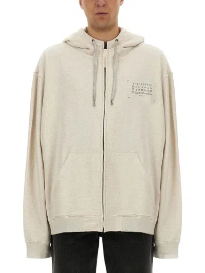Maison Margiela Numeric Logo Sweat Jacket