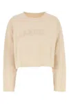 Maison Margiela Reverse Cotton Sweatshirt Nude