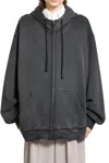 Maison Margiela Man Black Sweatshirts In Black