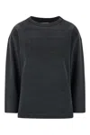 Maison Margiela Black Embroidered Sweatshirt