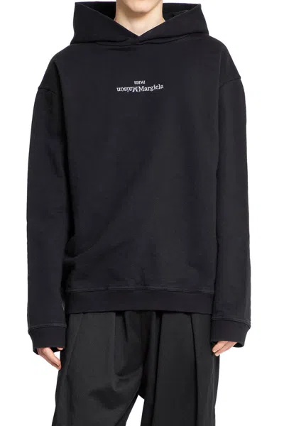 Maison Margiela Sweatshirts In Black