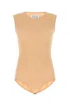Maison Margiela Skin Pink Stretch Nylon Body In Brown
