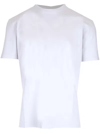 Maison Margiela White T-shirt In Grey