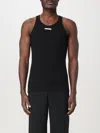 Maison Margiela Ribbed-knit Top In Black