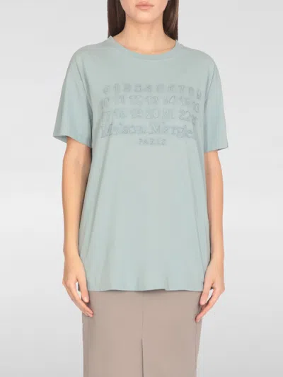 Maison Margiela T-shirt  Woman Color Blue