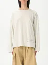 Maison Margiela Round-neck Jumper In Ivory
