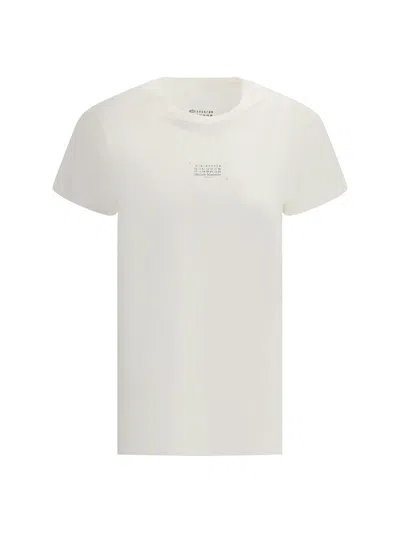 Maison Margiela T-shirt In Off White