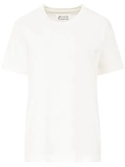 Maison Margiela T-shirt In Off White