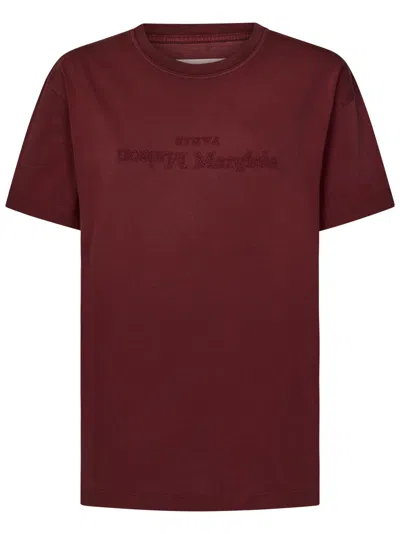 Maison Margiela T-shirt In Red