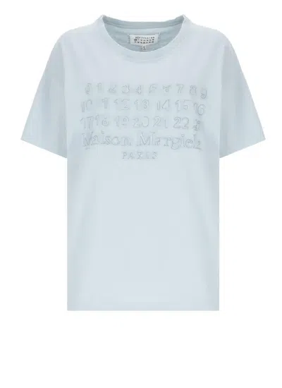 Maison Margiela T-shirts And Polos In Blue
