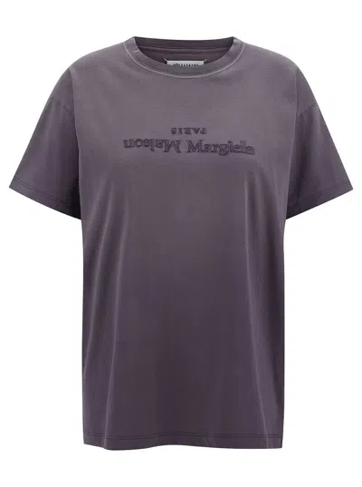 Maison Margiela T-shirts And Polos In Purple