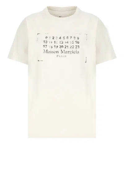 Maison Margiela T-shirts And Polos In Beige