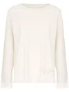 Maison Margiela Round-neck Jumper In Black