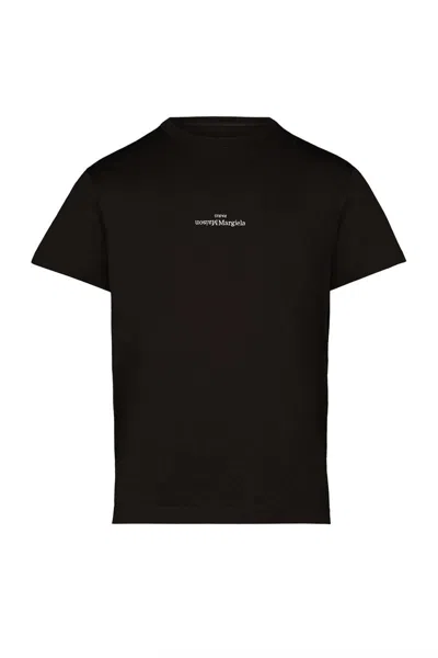 Maison Margiela T-shirts And Polos In Black