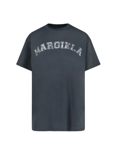 Maison Margiela T-shirts And Polos In Blue