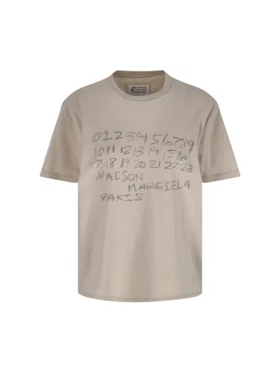Maison Margiela T-shirts And Polos In Neutral