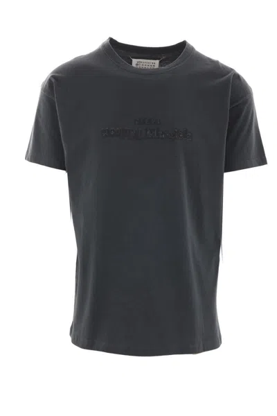 Maison Margiela T-shirts And Polos In Black