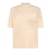 Maison Margiela Handwritten Cotton T-shirt In White